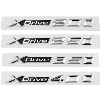 

3D Car Side Sticker Trim For BMW X1 X3 X4 X5 X Drive 20d 25d 28d 30d 35d 40d 48d 50d Auto Body Decoration ABS Letter Logo