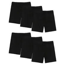 6 шт. в упаковке, MUQGEW, г. Новые модные детские шорты для танцев шорты для девочек на велосипеде, дышащая однотонная одежда для безопасности эластичные детские шорты, 24