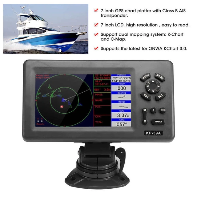 New 8 Inch Marine GPS Navigation TFT LCD Screen Navigator XF-808 With Boat  GPS Navigator + Chart For Boats - AliExpress