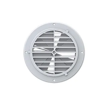 

ABS Adjustable Car Outlet Ceiling Mount Cover Air Vent Ventilation With Fan Durable RV Trailer Universal Parts White