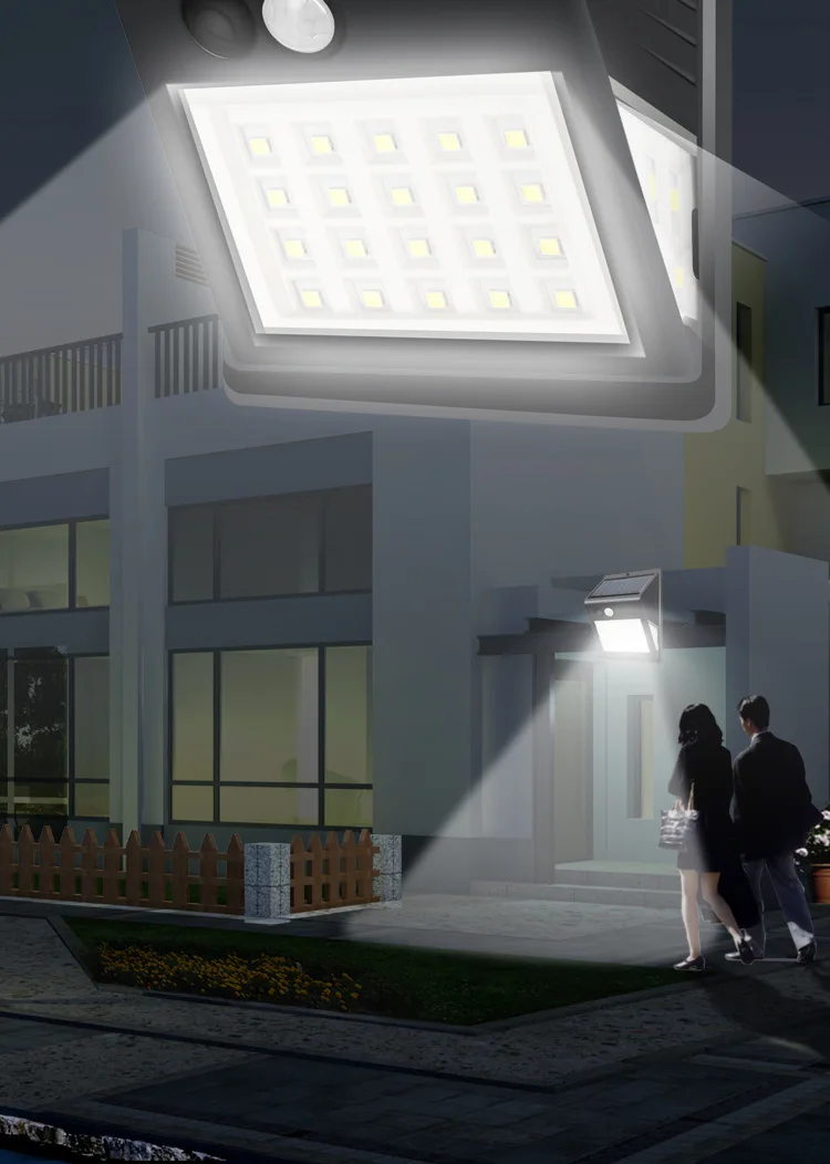 20+ 3+ 3LED солнечный садовые светильники лампа Бытовая человек реагирующая на движение Новая сельская уличная лампа Водонепроницаемая настенная лампа