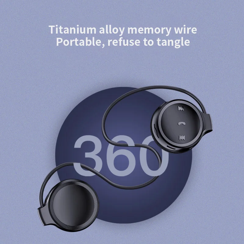 Wireless Headphones TF Card Bluetooth Headphones with Microphone Gaming Headset Earphones Noise Cancelling Wired Headphones
