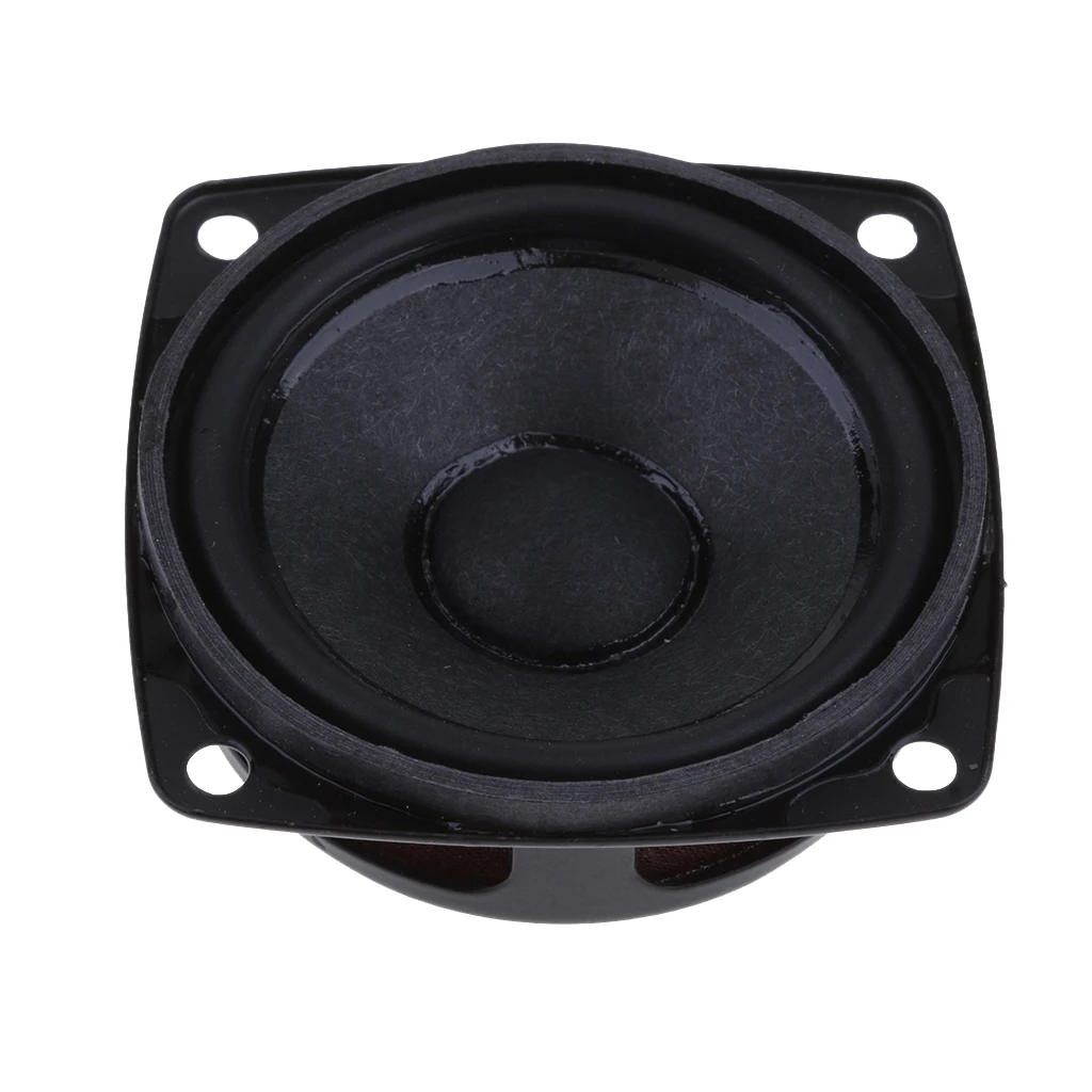8Ohm Stereo Audio Speaker Hifi Speaker 4Ohm Full-range DIY Loudspeaker Clear Sound	 Rubber Edge and Magnetic horn