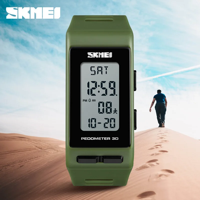 Skup SKMEI zegar cyfrowy zegarek męski zegarek Relogios sportowy zegarek fitness Student dorosły para elektroniczny zegarek z regulacją powłoki