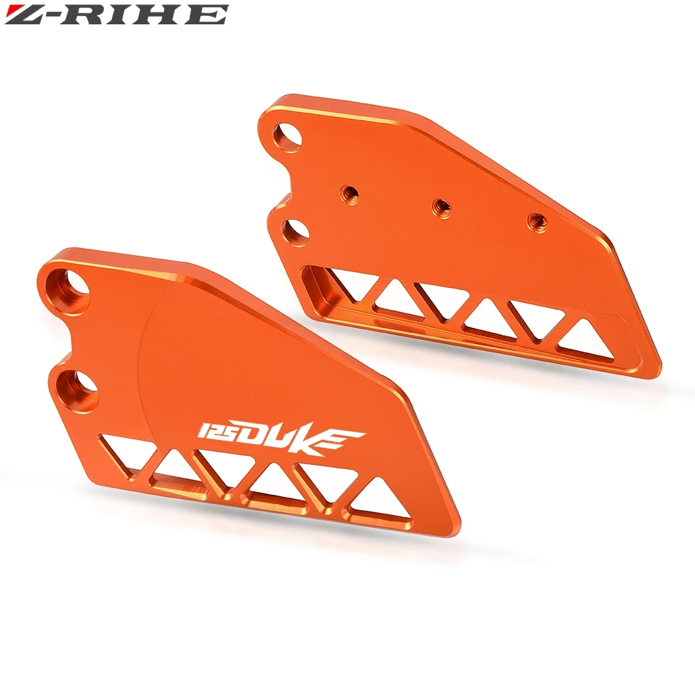 Для KTM DUKE 125 DUKE125 Мотоцикл с ЧПУ Передняя ножка Peg защита каблука защитная пленка крепление пятки Защита протектор