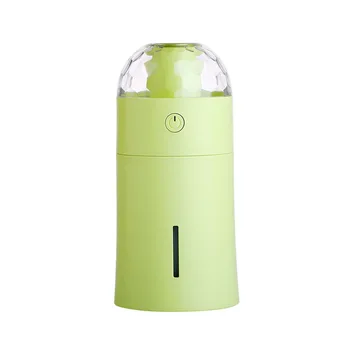 

USB Humidifier Glass Night Light Projector Star LED 175ml Diffuser For Home Car Water-shortage Protection Mist Maker