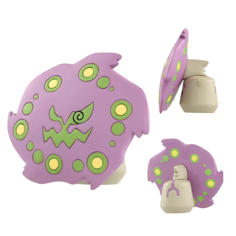 Spiritomb Pokemon Tomy Monster Collection & Bandai Clipping Figure I07  1.4-1.5in