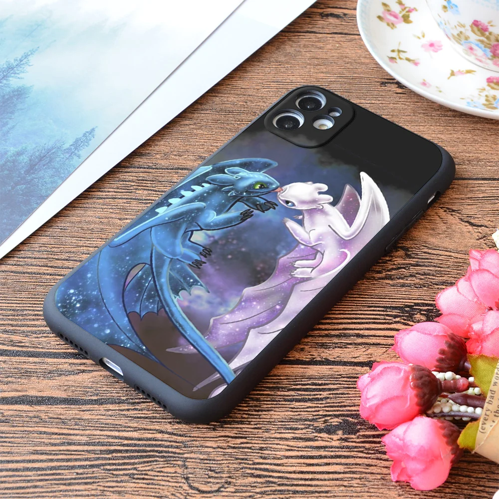 

For iPhone Dragon Print Soft Matt Apple iPhone Case