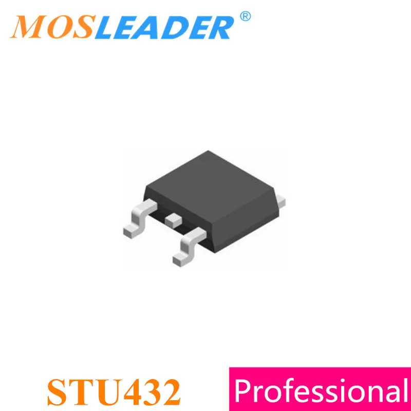 

Mosleader STU432 TO252 100PCS STU432S DPAK N-Channel 40V 50A High quality