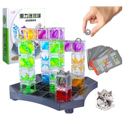 Labirinto de gravidade Falling Marble Logic Brain Game Kids STEM Brinquedos educativos para crianças 6 7 8 9 10 11 12 anos