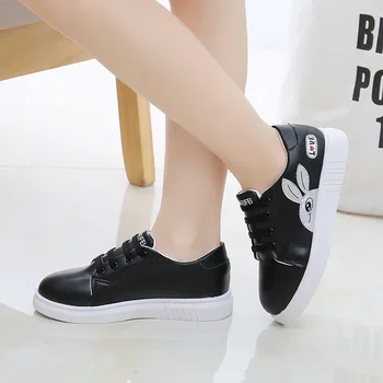 

New spring Kids Shoes For Girls Fashion Children Casual Shoes Cute Single Kids Sneakers PU leather Breathable Baby Girls Shoes