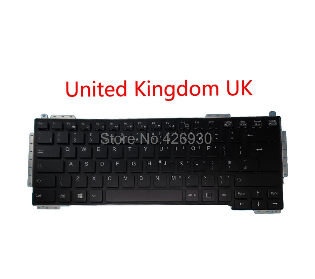 Ноутбук RU UK PO IT SW BE клавиатура для Fujitsu S904 S935 S936 S937 T904 T935 T936 U904 Россия Великобритания Португалия, Италия швейцарская Бельгия Новинка - Цвет: United Kingdom UK