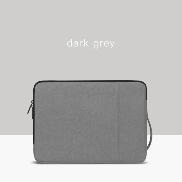 Laptop Case Waterproof Notebook Sleeve 13.3 14 15 15.6 inch For Macbook M1 Air Pro HP Acer Xiami Huawei Lenovo Laptop bag cover DARK GREY