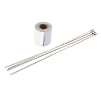 

Sliver Reflective Adhesive Backed Heat Barrier Reflect Sheet 2inchx10M gold tape