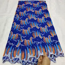 По-прежнему FLY швейцарское хлопчатобумажное кружево ткань Африканская кружевная горячая Распродажа швейцарские кружева ткань из Дубая высокое качество 5 ярдов