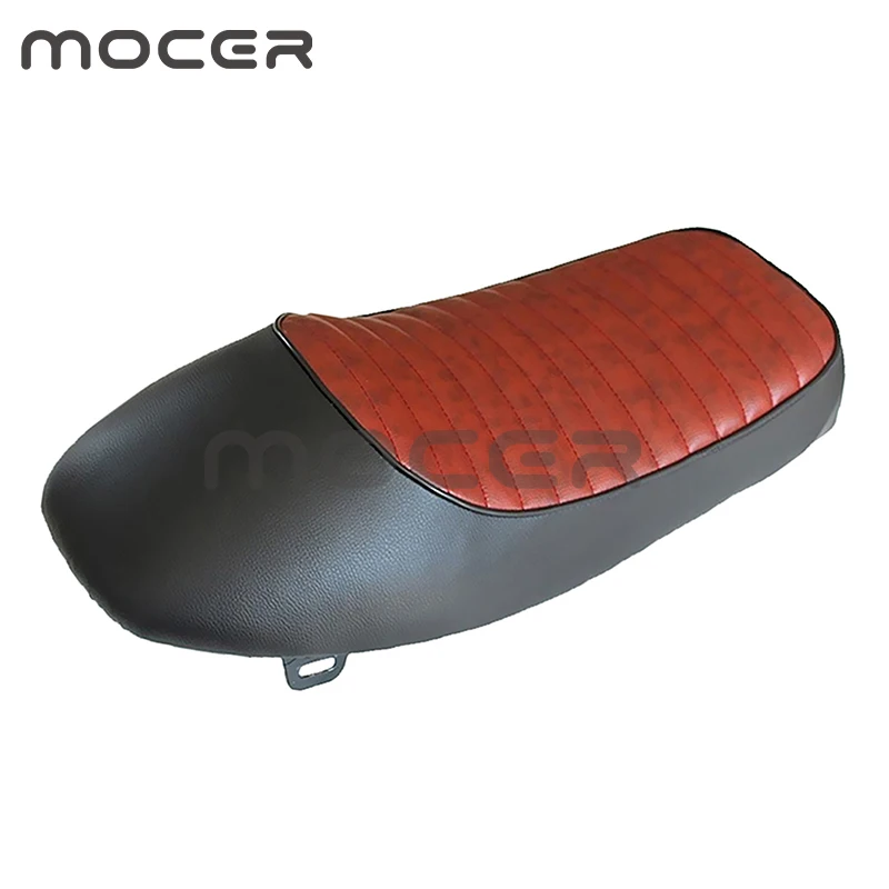 Мотоцикл Винтаж Кафе Racer горб седло сиденье для Honda Для Suzuki Yamaha Kawasaki черный и