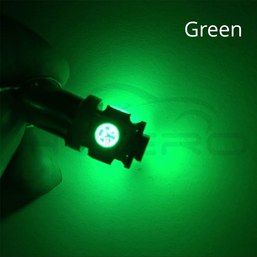 Hviero CAR Led Festoon Dome Door Lights Tail Light Wedge Lamp 5050 5SMD BA9S White Green Blue Yellow T4W Turk Bulb Car Marker Light