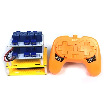 

2.4G Remote Control and Receiver Car Ship Tank Excavator DIY 6-15V 2.4G 8CH Super High Power Remote Control with Receiver Board