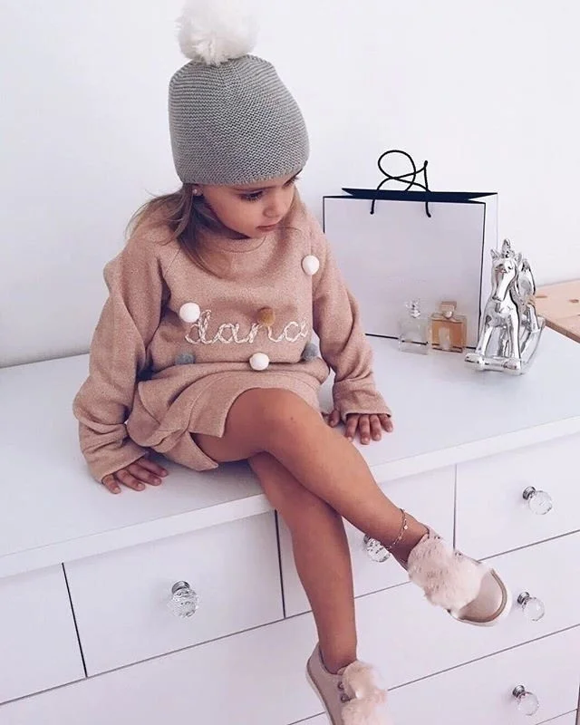 FREE SHIPPING Children Mini Dress JKP4447