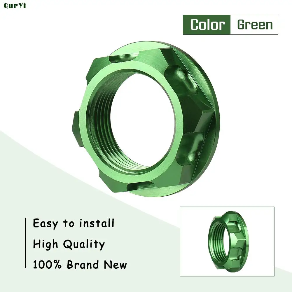 Гайка рулевого стержня для Kawasaki KX125/250 2004-2008 KX250F 2004-2018 KX450F 2006 2007 2008 2009 2010 2011 2012 2016 2017