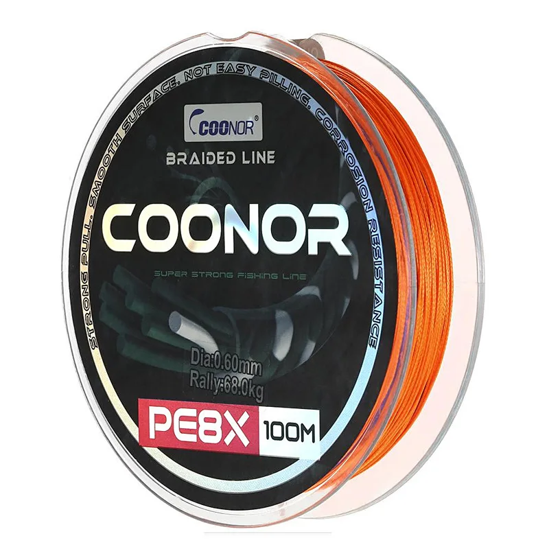 

Cross Border Dyneema Bag Plastic Fishing Line Camouflage PE Line 8 Series Mainline Strands 100 M Lure Line Braided Wire fang yao