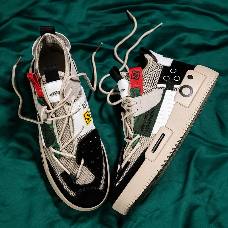 

Men's Casual Shoes Hip Pop Sneakers Male Fashion Comfortable Sneakers Man Chaussures Homme Footwear Adult Trainers