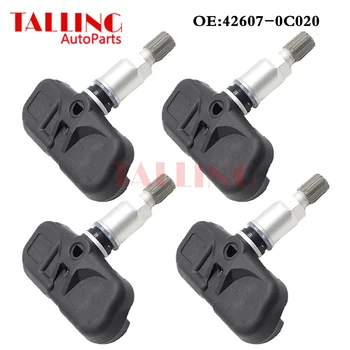 

42607-0C020 TPMS 4PCS For TOYOTA 4RUNNER AVALON CAMRY COROLLA HIGHLANDER MATRIX PRIUS RAV4 SEQUOIA SOLARA TACOMA TUNDRA VENZA