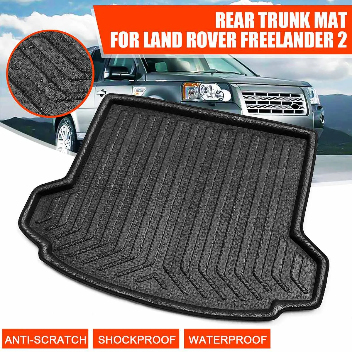 Carpets & Floor Mats LAND ROVER FREELANDER 2 WATERPROOF CAR BOOT LINER