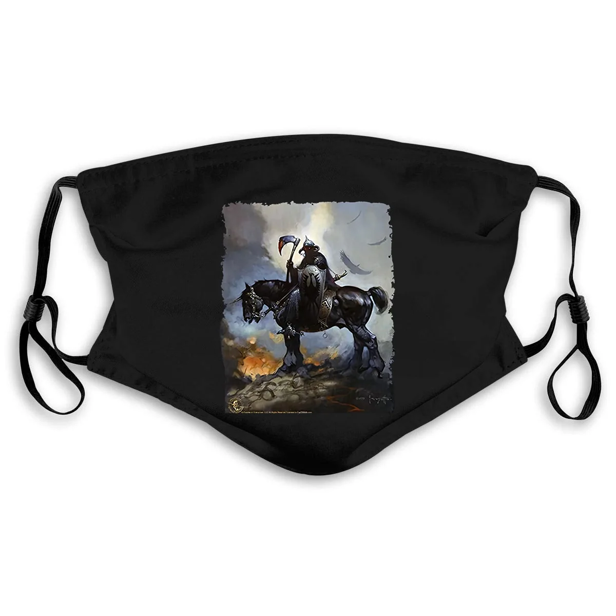 Хит продаж мужская маска для рта с принтом Frank Frazetta PM2.5 | Аксессуары одежды