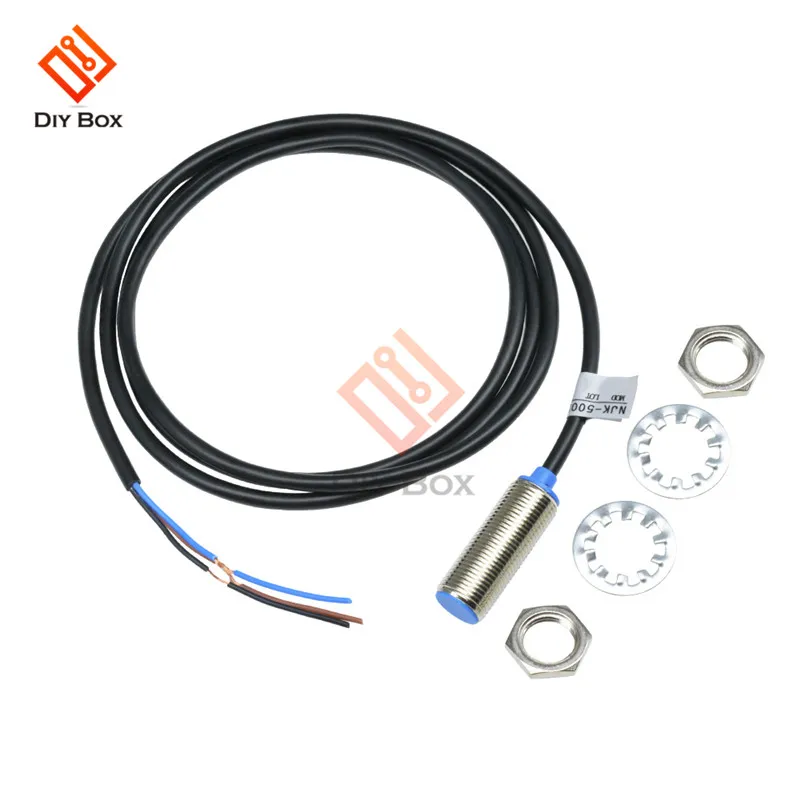 

NJK-5002C Inductive Proximity Sensor Switch NPN 3-Wires Normally Open Proximity Switch