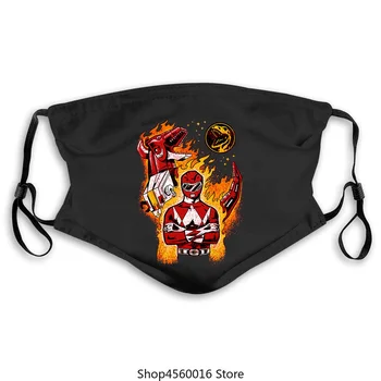 

power ranges mask, Red Ranger Flame Birthday Gift Unisex Adult Kids masks Top Breathable mask unisex mask cartoon Te 2020 pm2.5