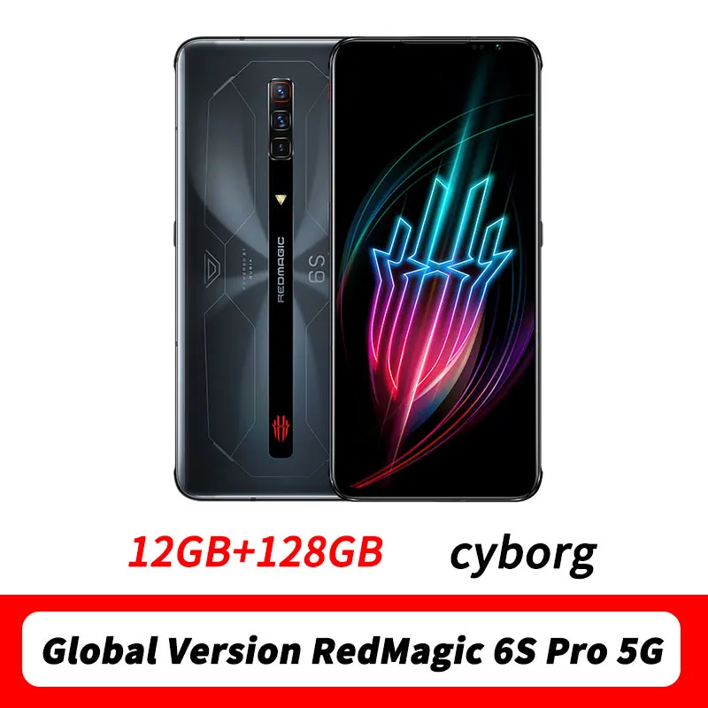 スマートフォン本体 Red Magic 6s PRO 16GB 256GB Nubia Red Magic 6s Pro 5G Transparent 256GB + 16GB Dual-SIM