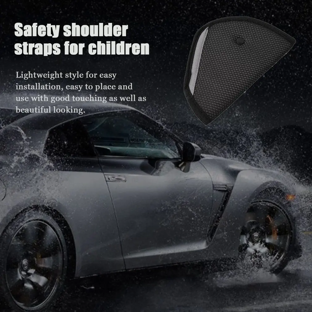Hot New! Kids Children Comfortable Baby Kids Safety Cover Shoulder Harness Strap Cover Child Neck Protect Seat Belts Covers