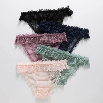 

Panties for Woman Underwear Sexy Lace Breathable Soft Lingerie Female Briefs Panty Sexy Transparent Women's Underpants