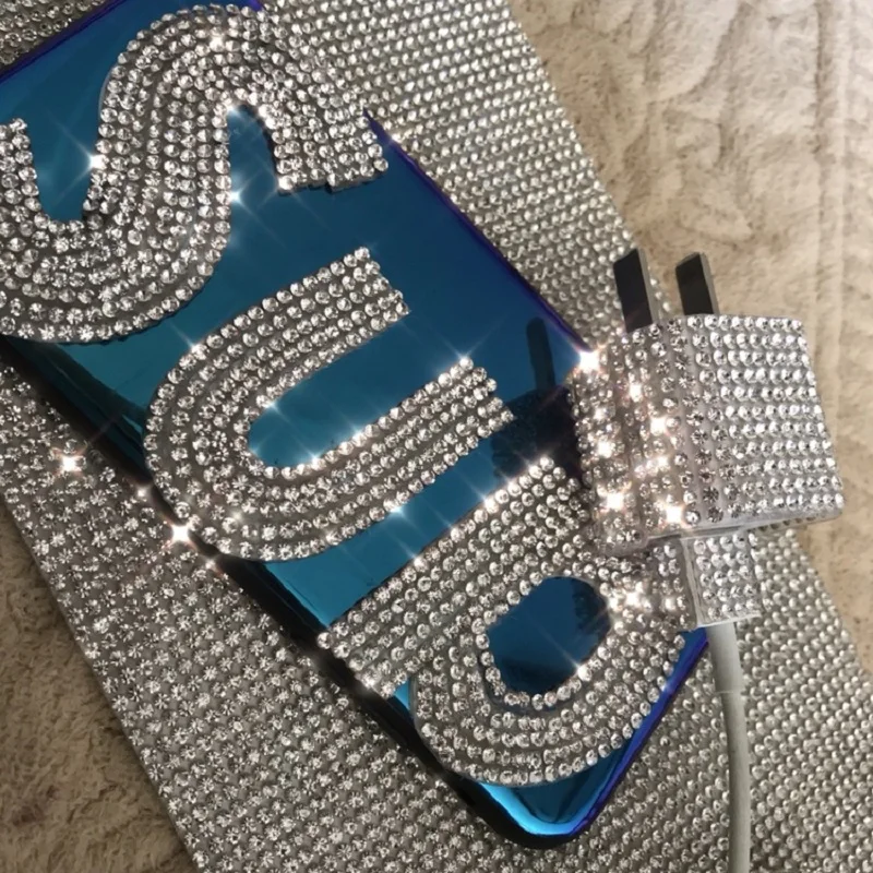 Bling автомобильные наклейки для интерьера стеклянные кристаллы DIY декоративный