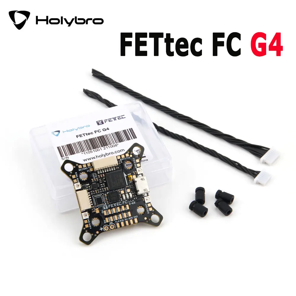 Holybro FETtec FC G4 Flight Controller Latest STM32G4 Processor /KISS FC Firmware /2S-6S Lipo /Onboard OSD For FPV Racing Drone