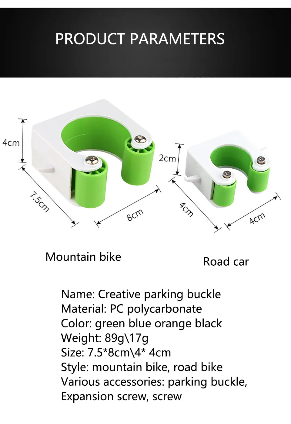 Support Mural Vertical Réglable Pour Vélo Et VTT – Économiseur D’espace, Jusqu’à 60 Kg, 10 Positions