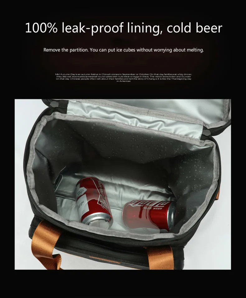 sac isotherme étanche pour le sac main isotherme pour le sacs isothermes pour le conteneur de sac de glace portable