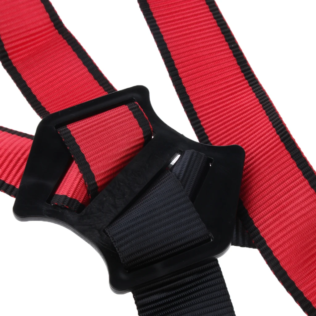 15KN Full Body Climbing Safety Belt Harness for Aerial Work Fall Protection Rappelling Fire Rescue
