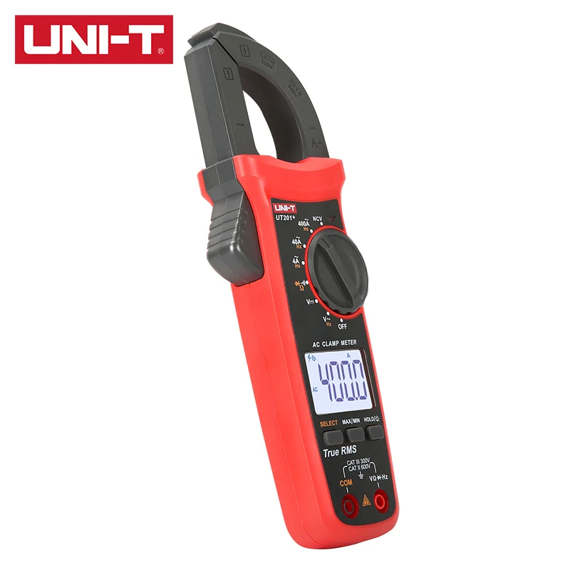 Цифровой измеритель зажим UNI T UT201 +/UT202 +/UT202A +/UT203 +/UT204 + 400 600A высокая точность