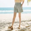 Closeout INMAN Summer Sweet Girl Casual Cotton All Matched Fit Shaped Waist Big Pocket Pants 4000763309121