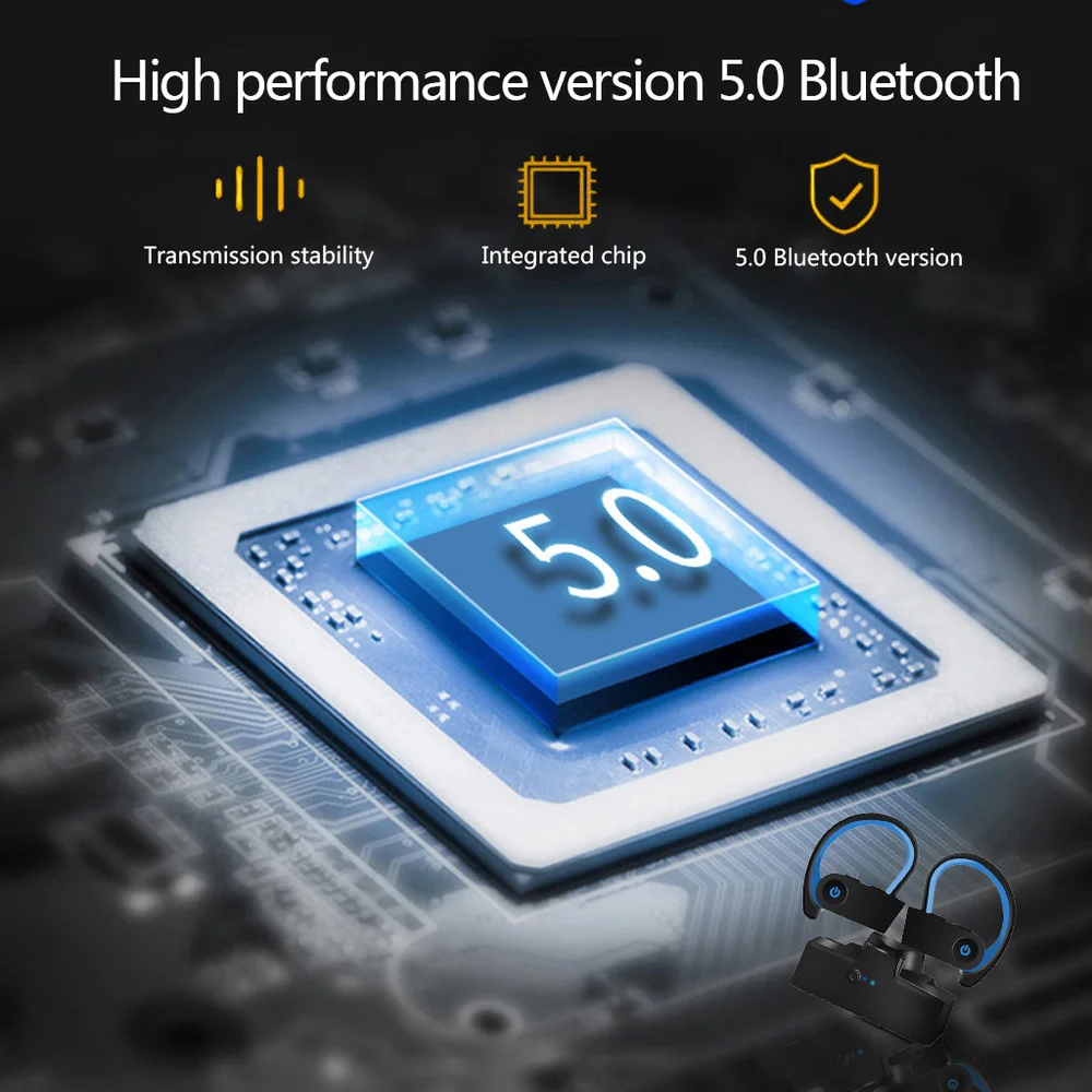 TWS noise Bluetooth наушники 5,0 настоящие беспроводные Спортивные Bluetooth стерео гарнитура для звонков смарт-всплывающие окна музыкальные наушники с микрофоном