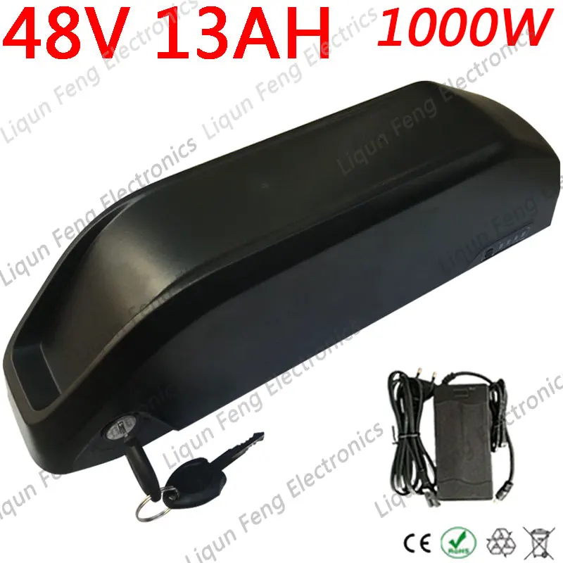 EU Free Tax 2019 Newest 48V 13Ah Hailong Battery Ebike Shark With 2600MAH Cell+ 30A BMS for Bafang BBSHD 1000W motor | Спорт и