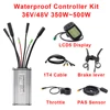 Ebike Controller 36V 48V 350W 500W e-bike Controller with Throttle Brake PAS Sensor LCD Display Ebike waterproof Conversion Kit ► Photo 1/6