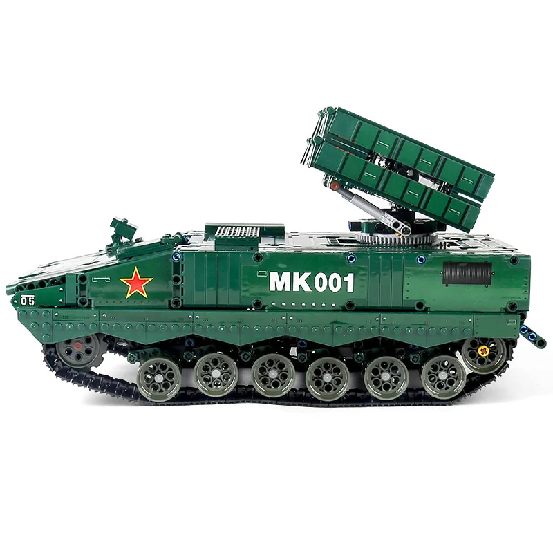 DHL пресс форм King 20001 1600 шт. военного танка в HJ 10 анти Танк модель ракеты техника