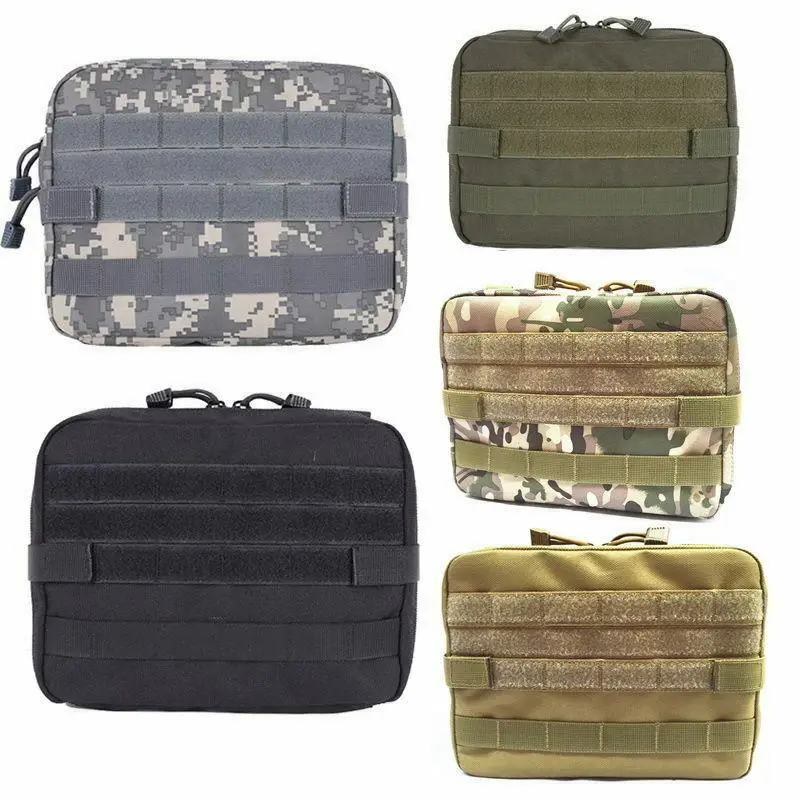 Тактическая Сумка Molle, большой нейлоновый органайзер для журналов, практичная сумка на пояс для телефона, сумка для путешествий, медицинская сумка для первой помощи, комплект