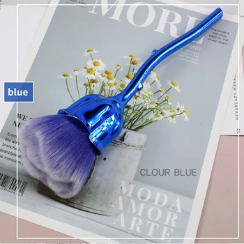 

Nail Art Dust Brush for Manicure Rose Head Brush Blush Powder Brushes Fashion Gel Nail Accessories Nail Material Tools
