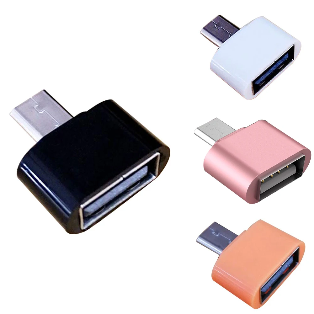 

Hot Universal Mini Micro to USB 2.0 OTG Adapter Connector For Android phone otg adapter micro USB to USB2.0 connector