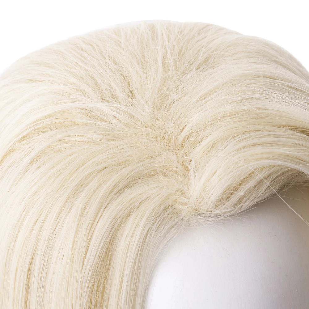Взрослые Принцесса Эльза Косплей парики 65 см прямые термостойкие синтетические волосы вечерние парики