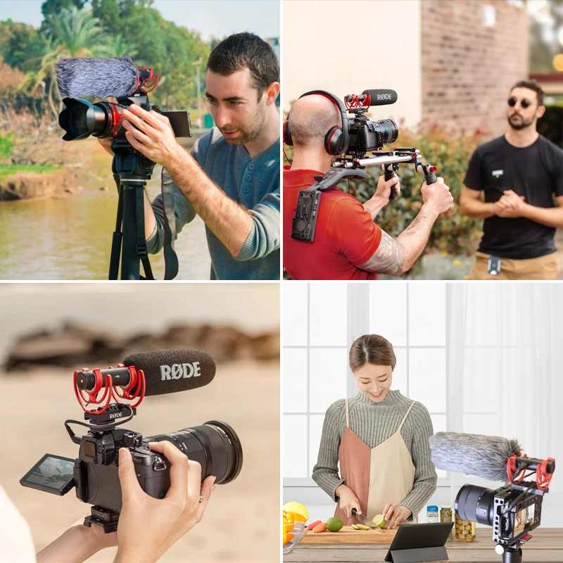 Оригинальный Микрофон Rode VideoMic NTG для записи интервью смартфонов Canon Nikon Sony DSLR iPhone
